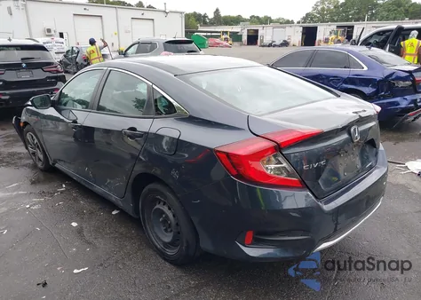 2020 Honda Civic Lx z USA, uszkodzony, nr VIN 2HGFC2F61LH567232